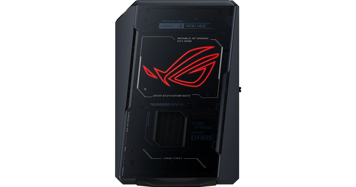 ASUSROG NUC RNUC15JNK9X28AA2 mini-pc  (Zwart | Core Ultra 9 275HX | RTX 5080 | 32 GB | 2 TB SSD)