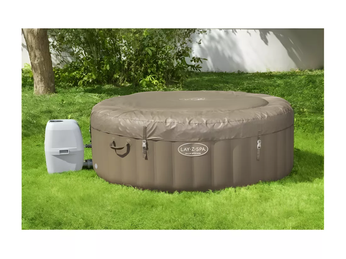 Spa gonflable Lay-Z-Spa Palm Springs rond Airjet 4/6 places - Bestway