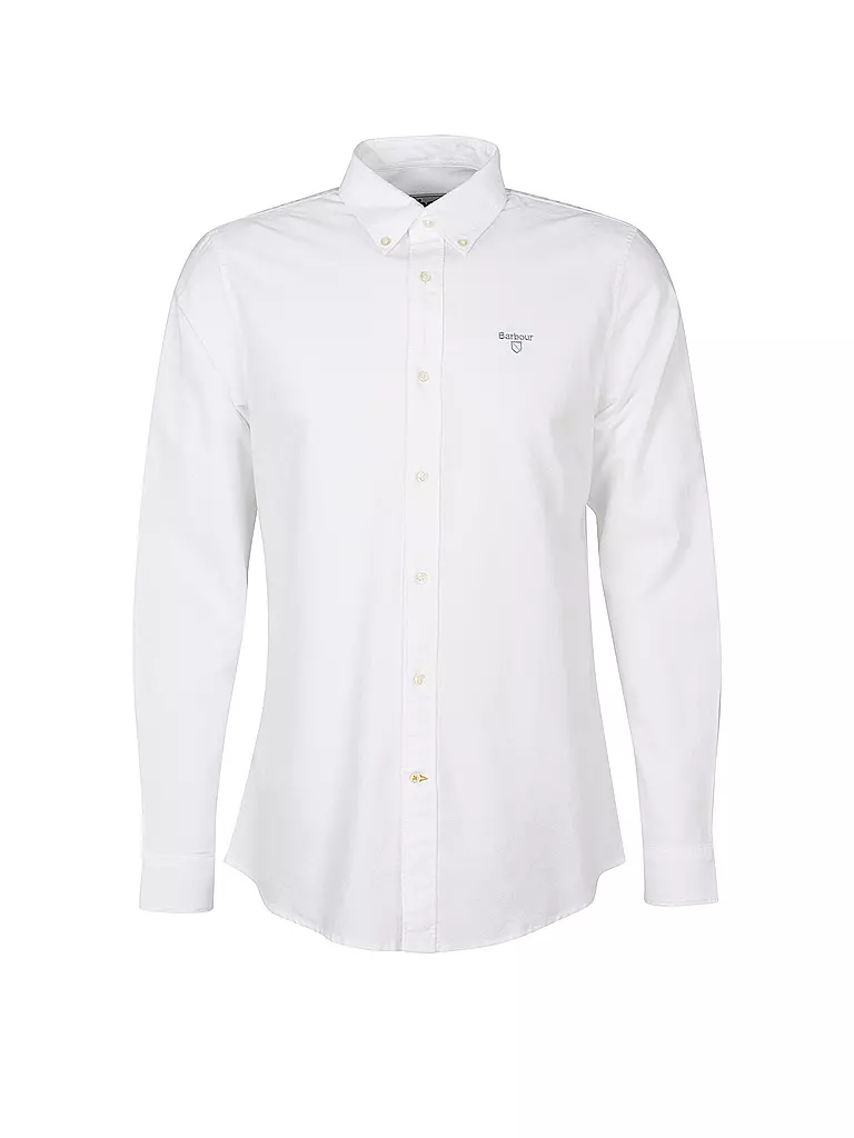 BARBOUR Hemd Tailored Fit weiss