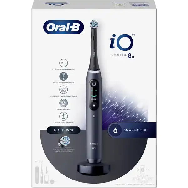 iO Series Elektrische Zahnbürste 8N Black Onyx