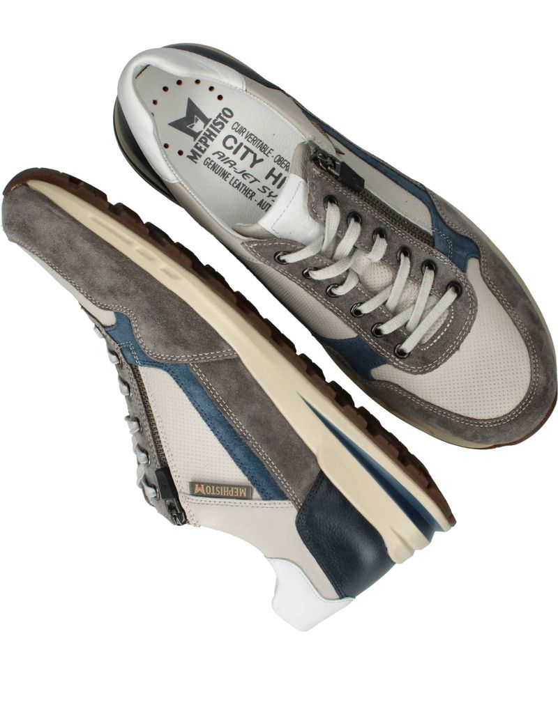Mephisto Bradley Sneakers Grijs Heren