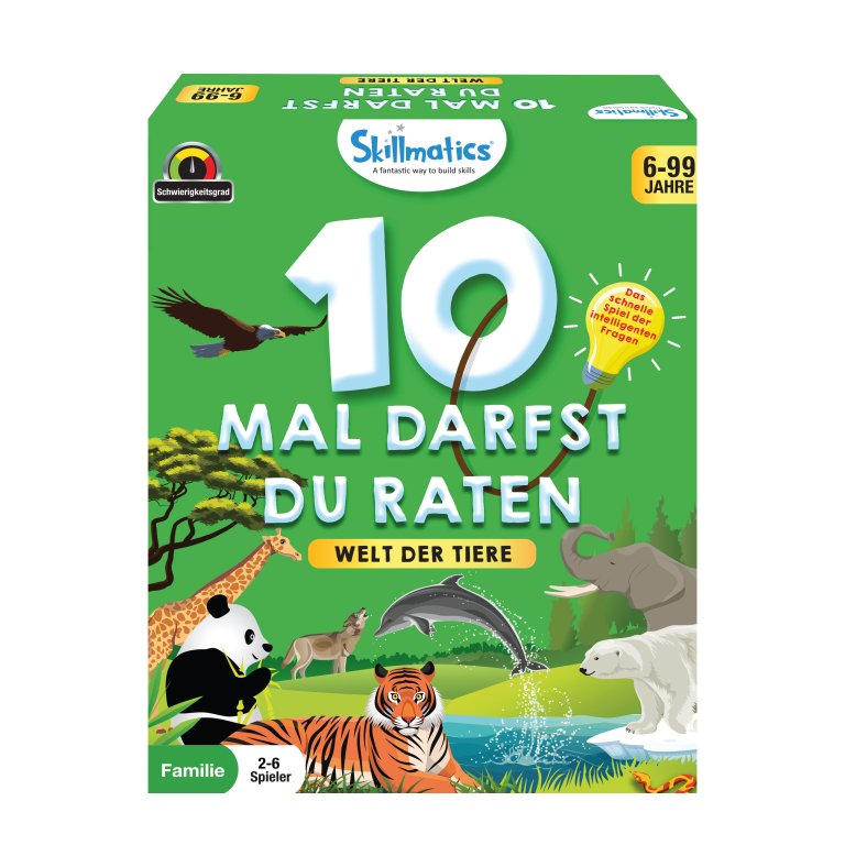 Kartenspiel, 10 Mal darfst du raten
