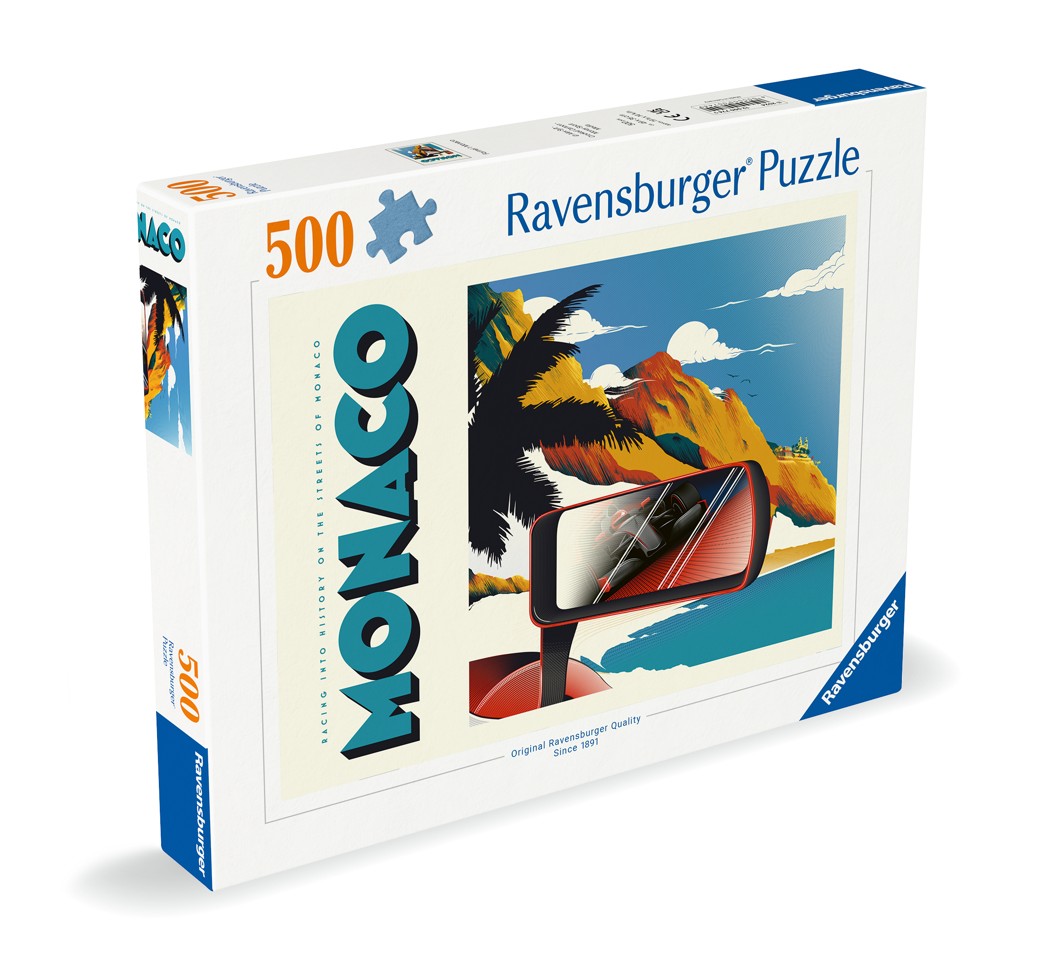 Ravensburger - Puslespil Monaco Grand Prix 500 brikker