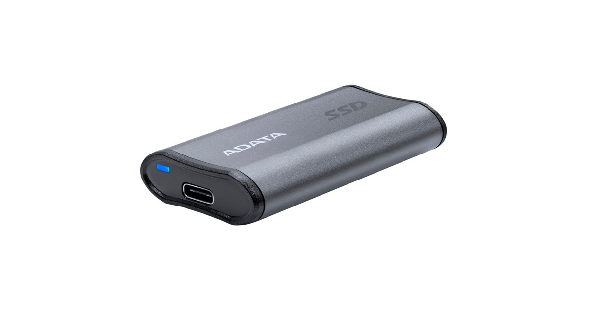 ADATAElite SE880 1 TB externe SSD  (Grijs, USB 3.2 Gen2 x2 Type-C (USB 20Gbps))