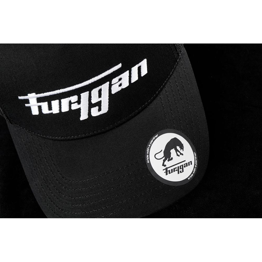 Furygan - Casquette trucker Fury Noir / Blanc