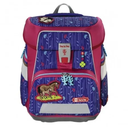 Step by Step SPACE Schulranzen-Set Lucky Horses, 5-teilig