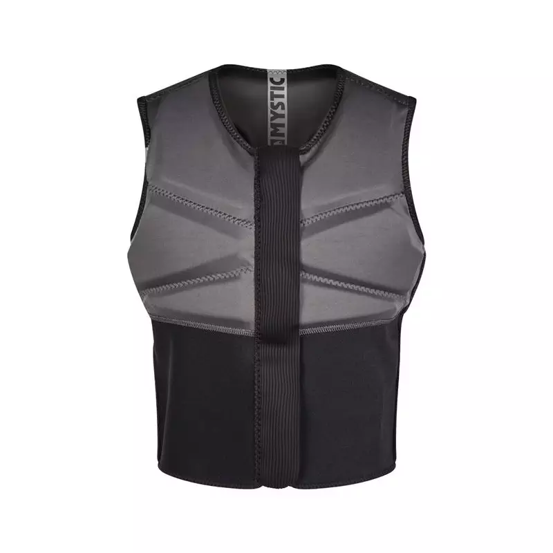 Gilet impact kitesurf/windsurf MYSTIC Block Front Zip Black