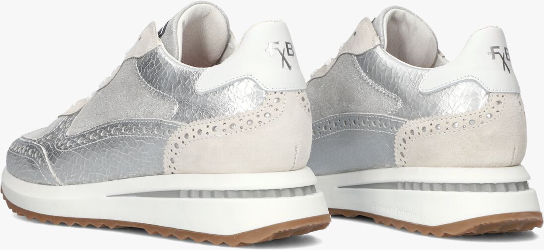 FLORIS VAN BOMMEL zilveren floris van bommel lage sneakers sfw-10109