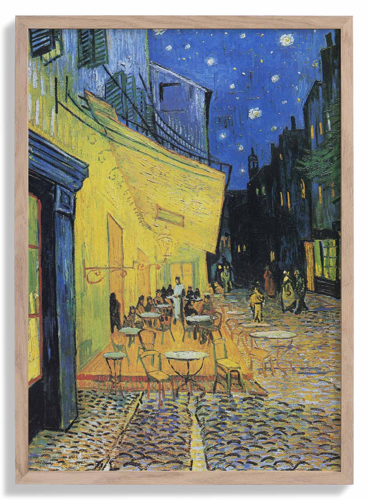 Caféterrasse bei Nacht von Van Gogh
