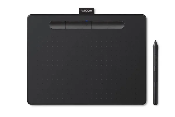 Wacom Intuos S - Digitizer - elektromagnetisk - trådløs, kabling - USB - Sort