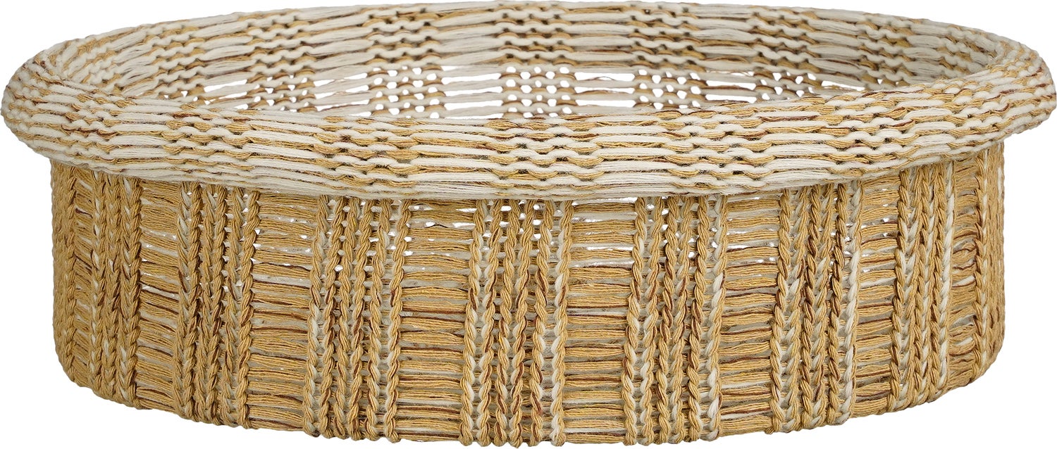 Mica Decorations opbergmand Danfield naturel D 28 H 25 cm