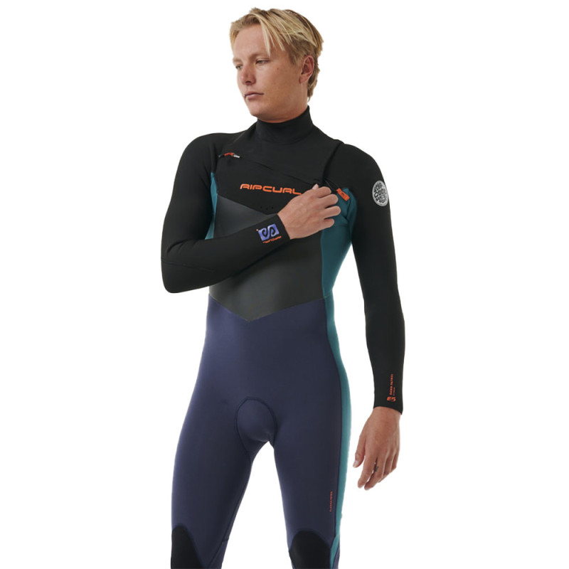 Combinaison rip curl dawn patrol gb st 4-3 fz prune