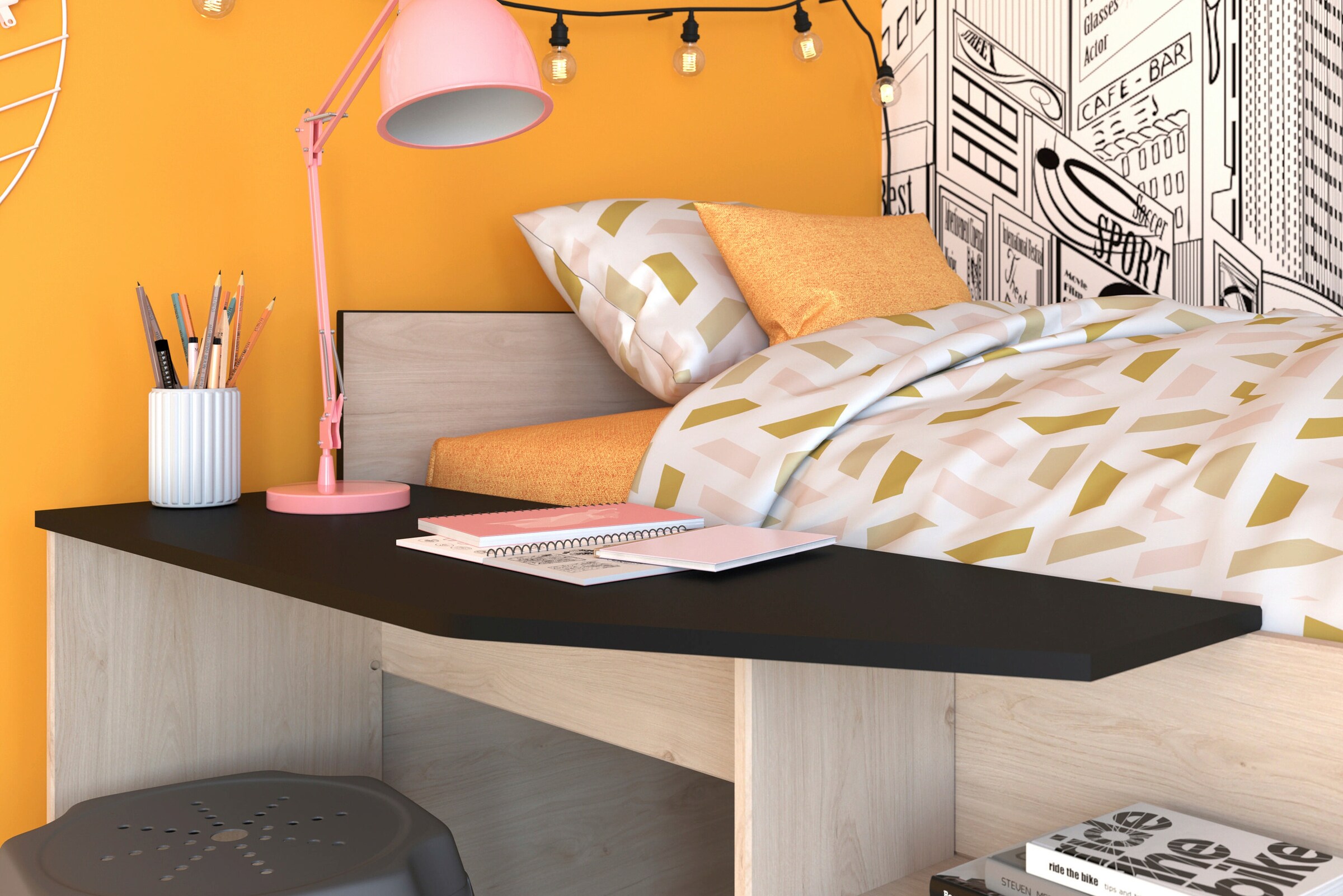 PARISOT Multifunktions Hochbett 