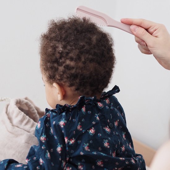 Peigne + brosse Bubble   Old Pink        de               Béaba