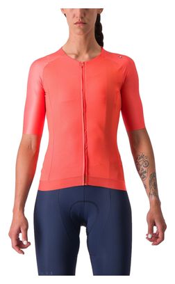Maillot Manches Courtes Femme Castelli Aero Pro 7.0 Rose