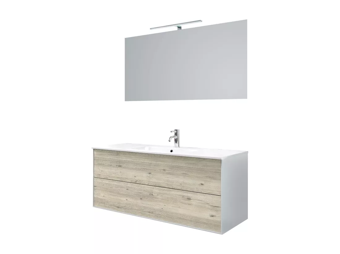 Ensemble de salle de bain 4 pièces IGEA pin arctique