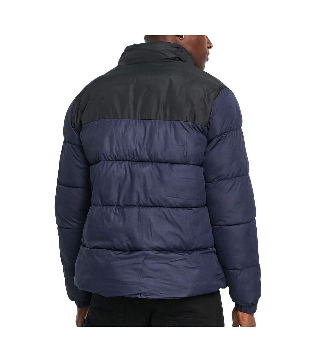 Doudoune Marine Homme Jack & Jones Puffer Collar