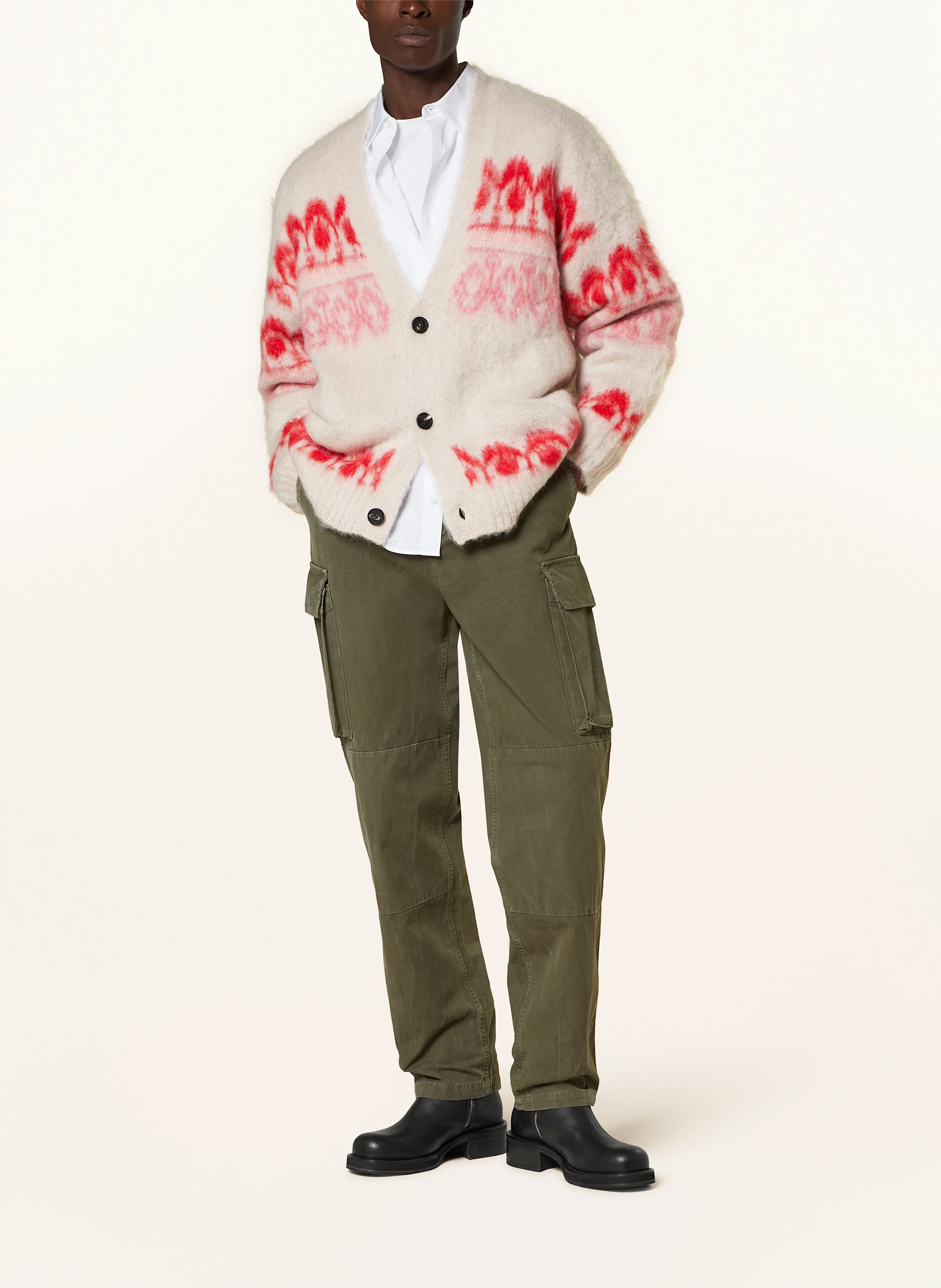 ISABEL MARANT Strickjacke DYSTON mit Mohair