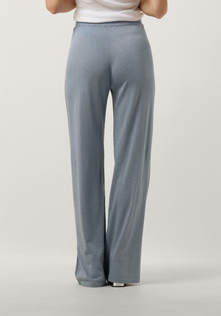 EST\\'SEVEN lichtblauwe est'seven wijde broek celeste trouser