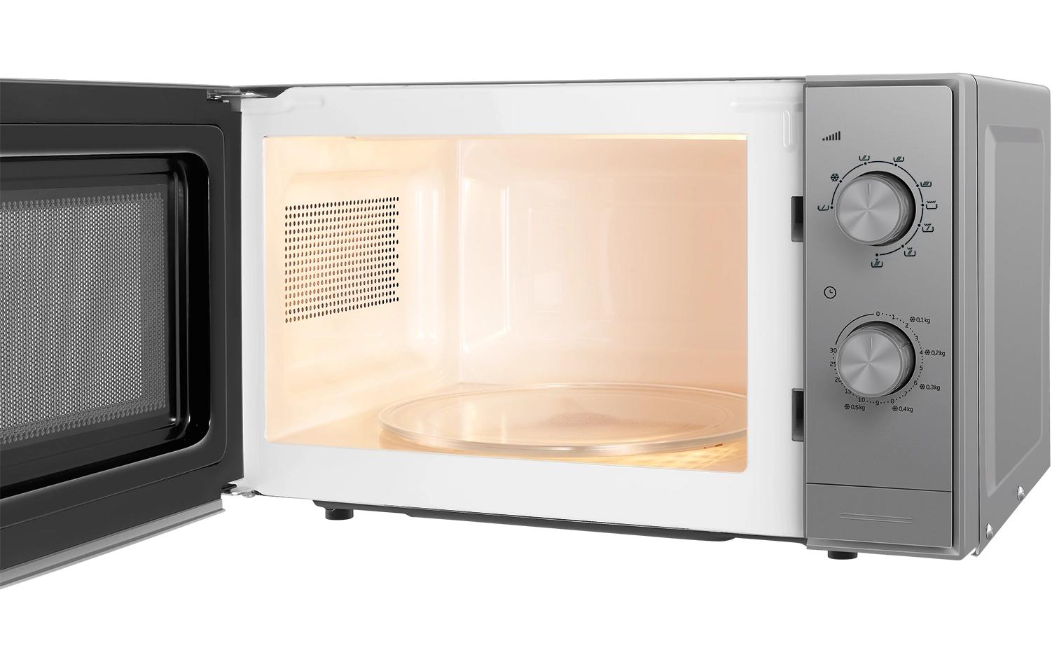 Mikrowelle mit Grill MGC20CH Silber<br>Mikrowelle mit 900 W Leistung
