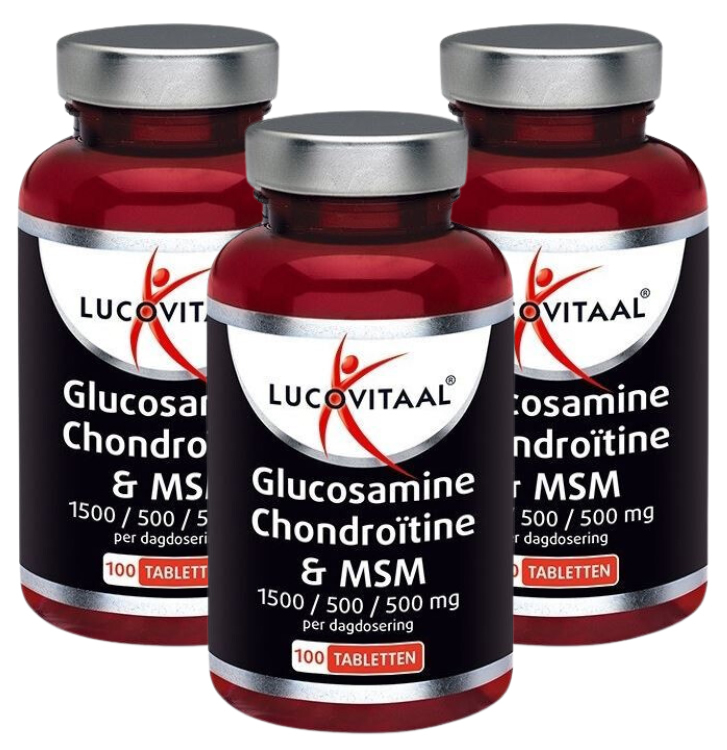 Lucovitaal Glucosamine ChondroÏtine Msm 300 Tabletten
