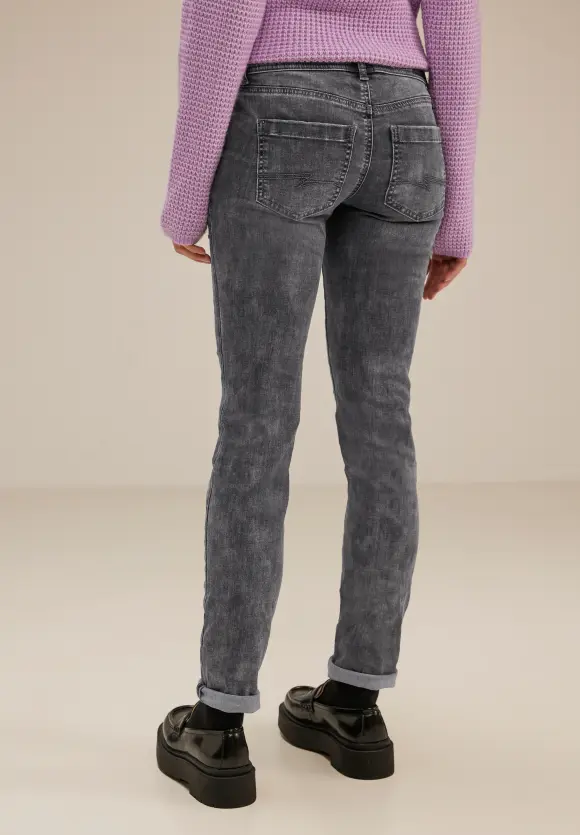 Casual Fit Jeans - grey random wash