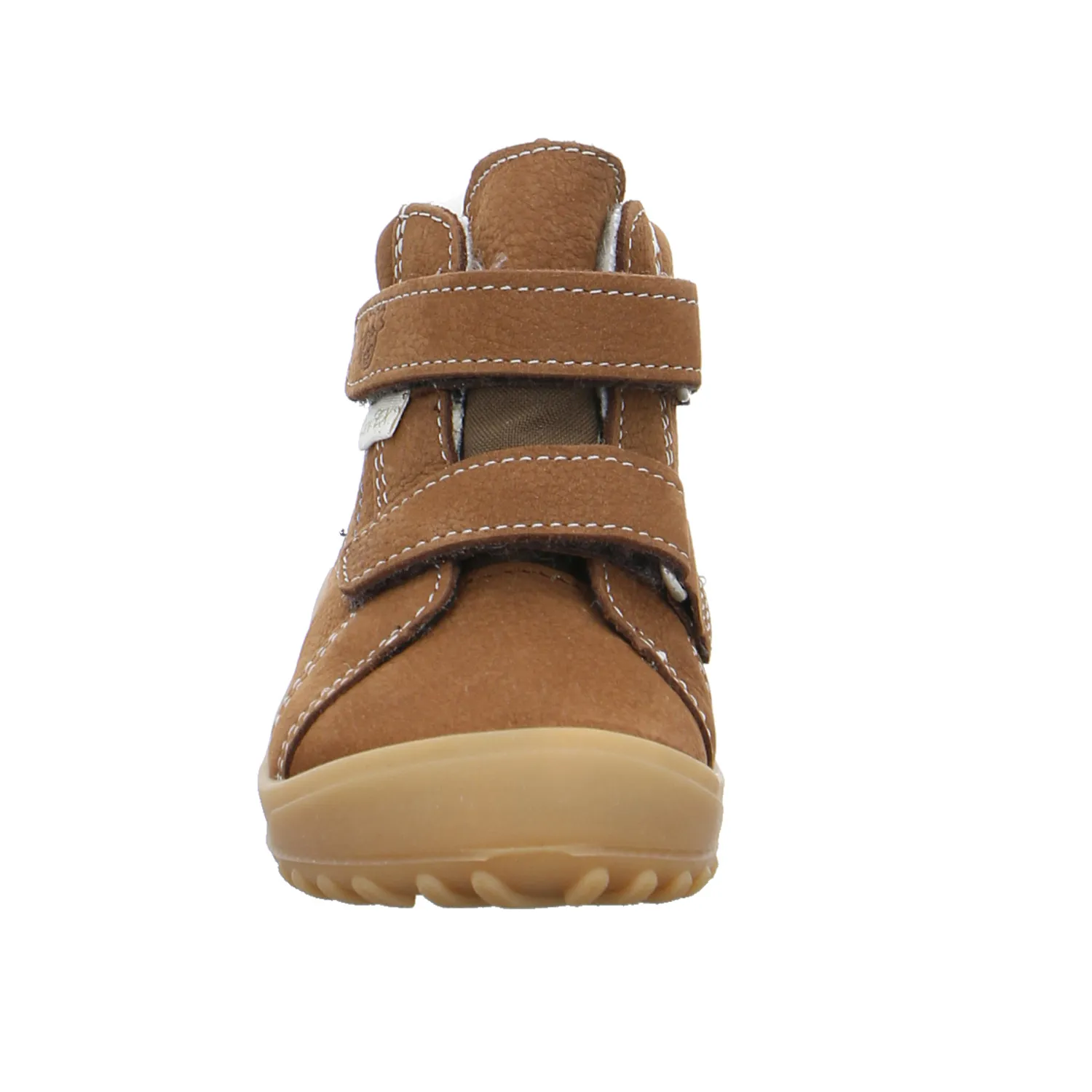PEPINO Kleinkinder-Winter-Bottine Cognac Leder  Bottine Unisex