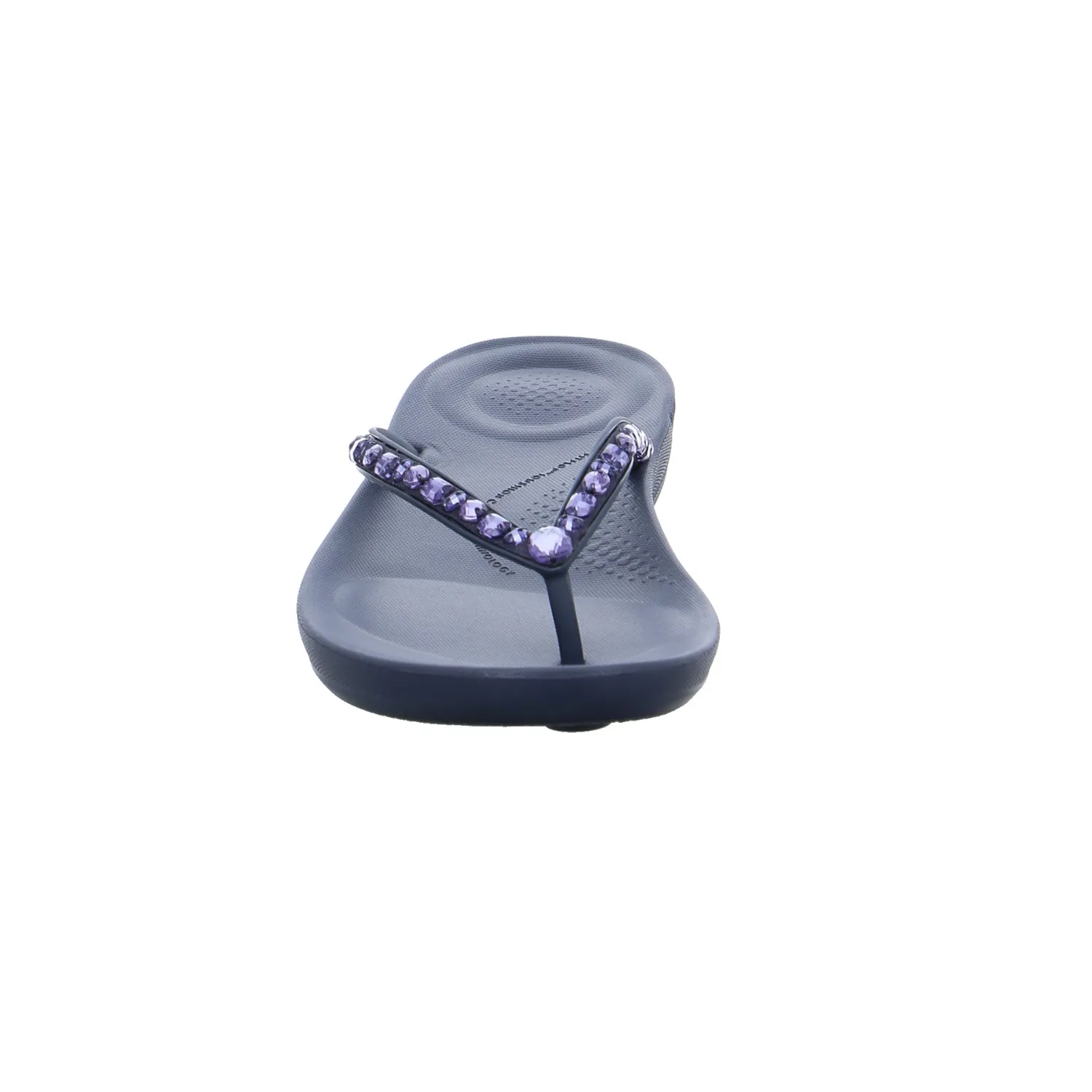 FITFLOP Zehentrenner-FlipFlop Blau Lederimitat