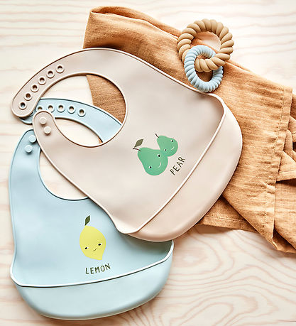 OYOY Hagesm?kke - Silikone - 2 stk. - Yummy - Minty/Camel