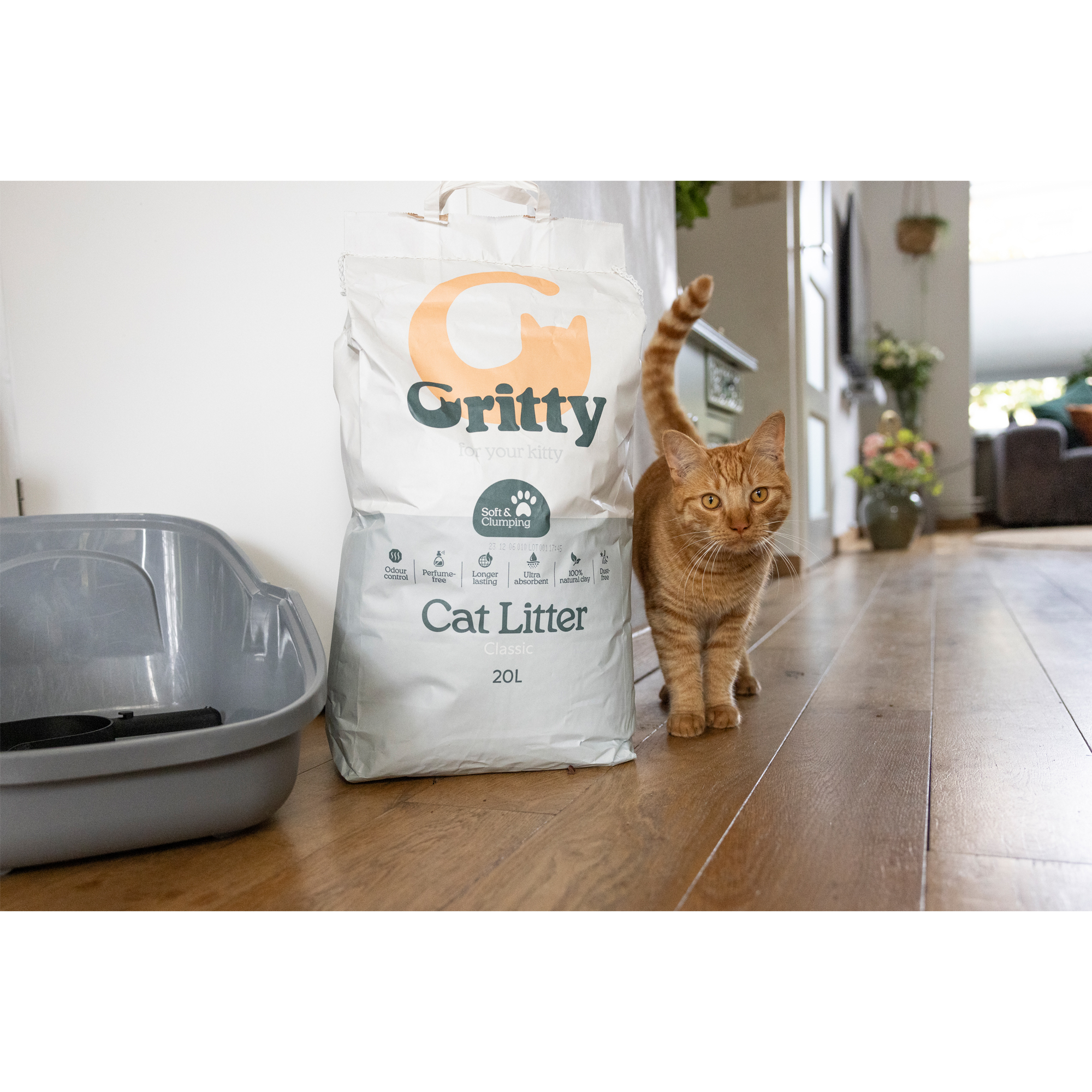 Gritty Klontvormende Kattenbakvulling