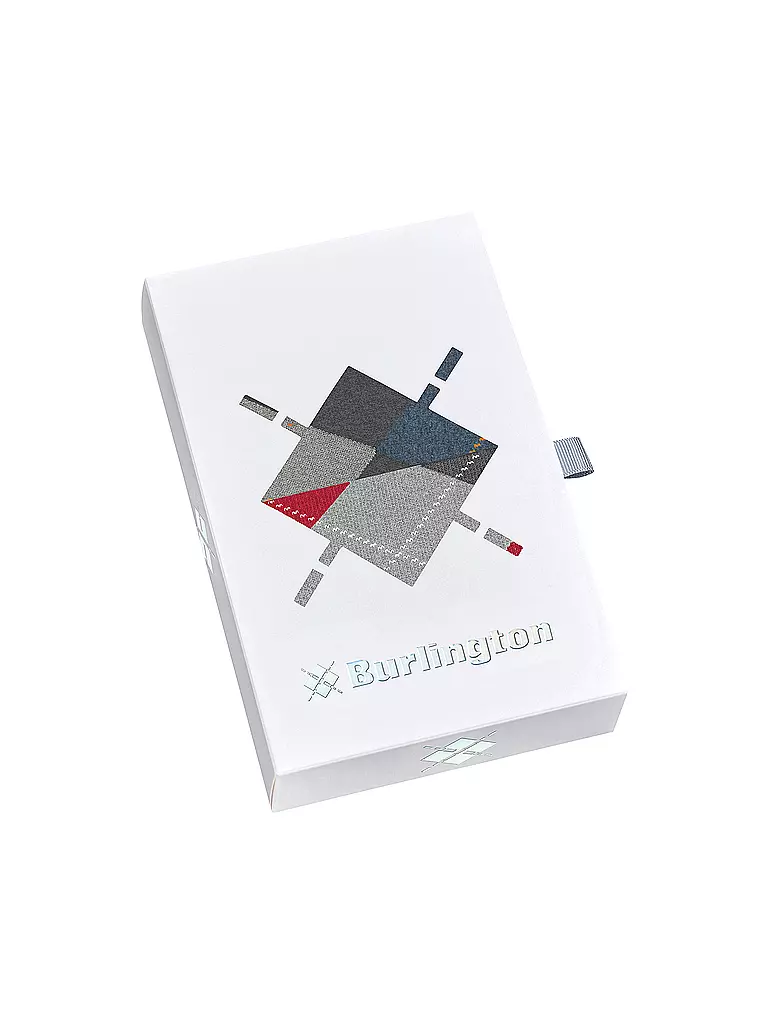 BURLINGTON Herren Socken Geschenkbox 2-er Pkg.  40-46 sortiment grau