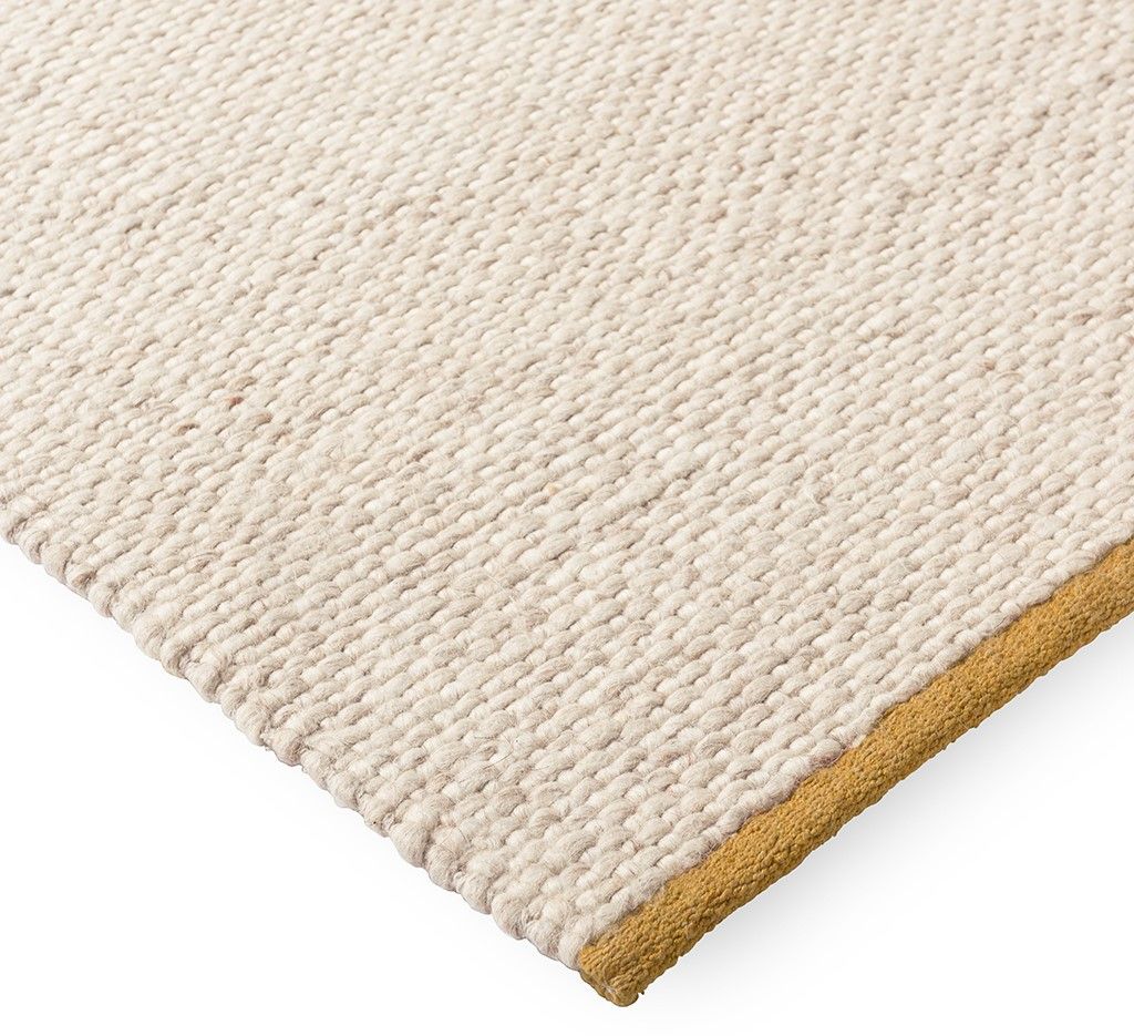 Vloerkleed Matter Plain Warm White 49106 Craft  | Brink & Campman