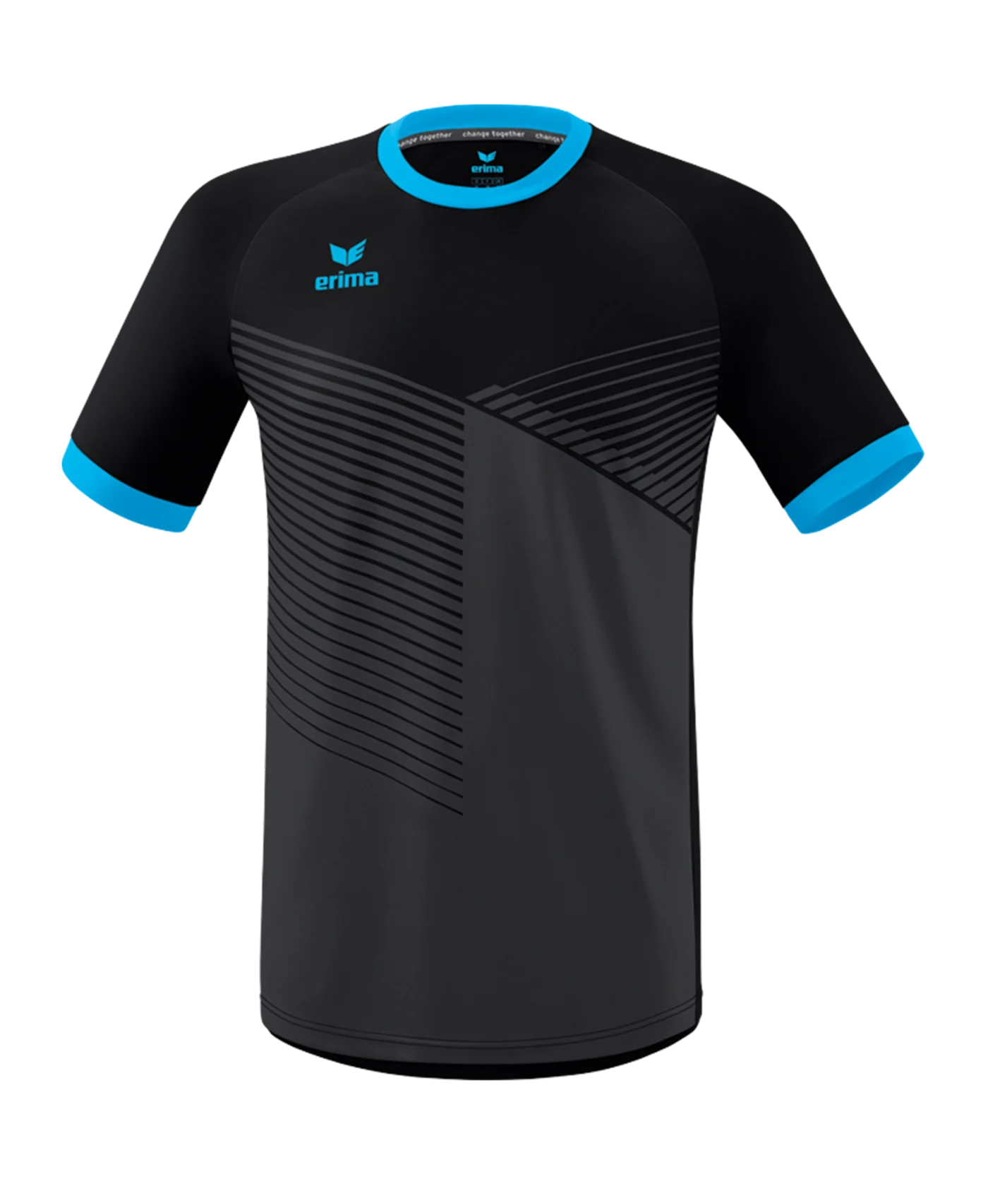 Erima Mantua Trikot Kids Schwarz Blau