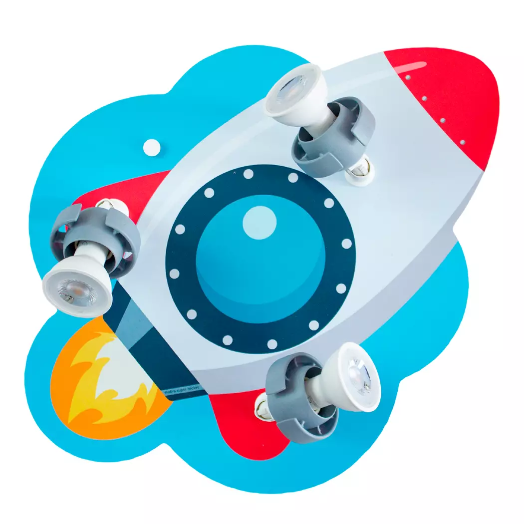 Kinderlampe Rakete