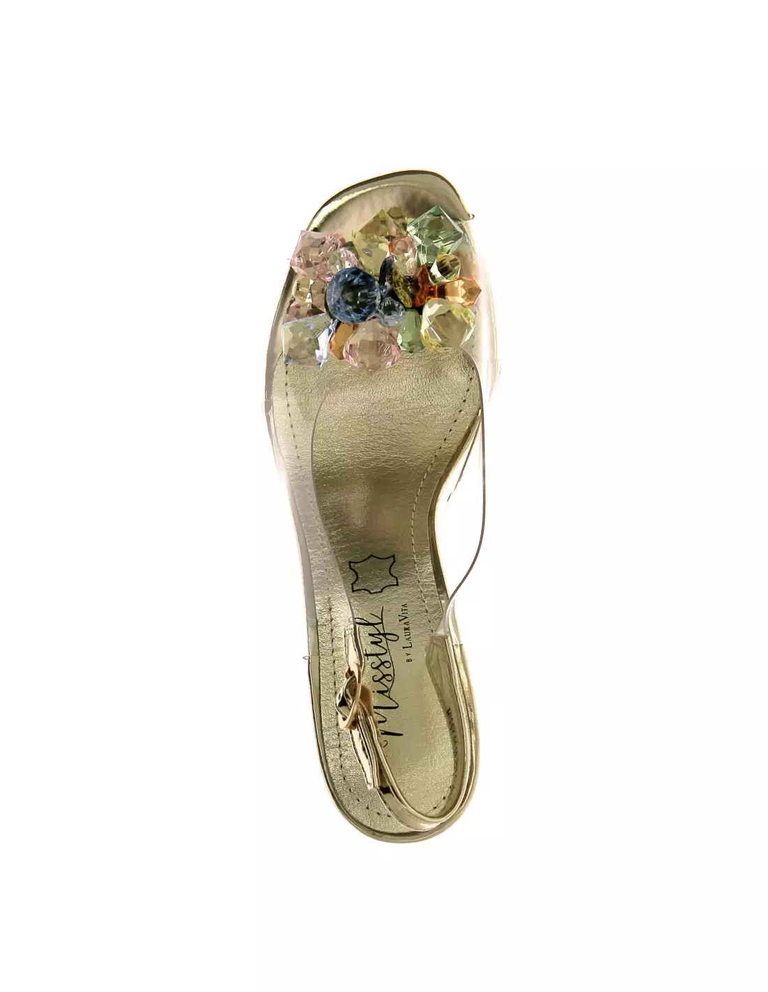 LAURA VITA MISSY 01 - Sandales & nu-pieds DORE