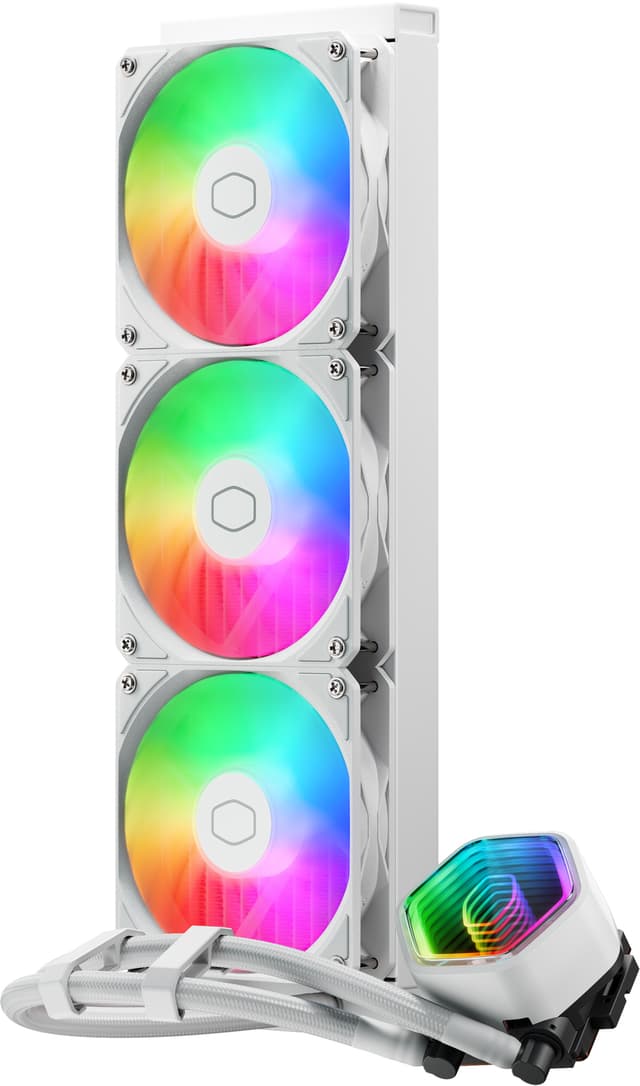 Cooler Master MasterLiquid 360 Core II RGB CPU liquid cooler (white)
