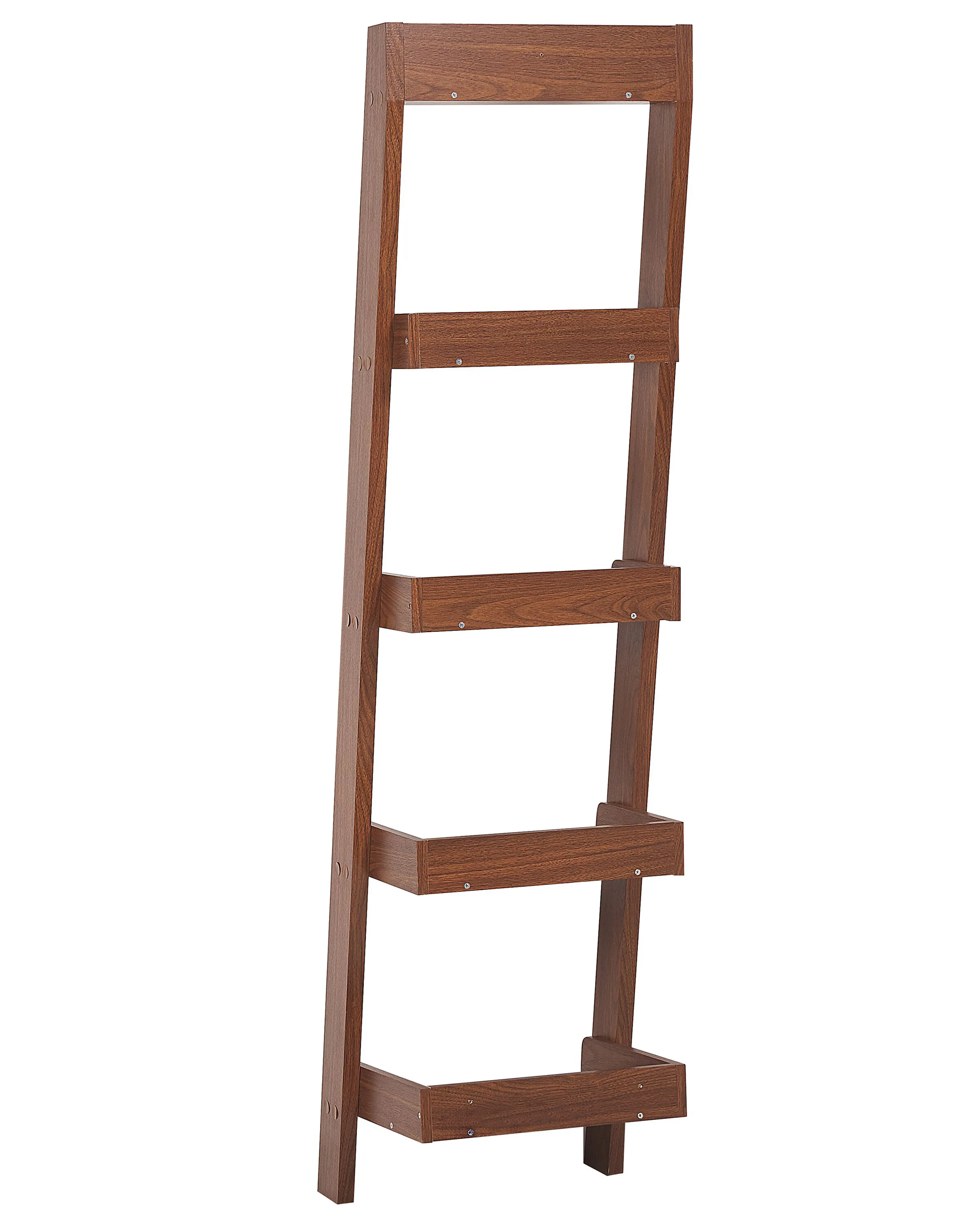 Opbergkast met 5 planken MOBILE DUO 169 cm Donkerbruin