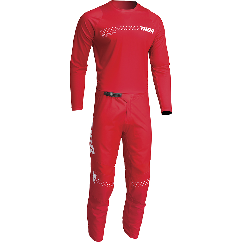 Thor Motocross - Maillot Sector Minimal Rouge