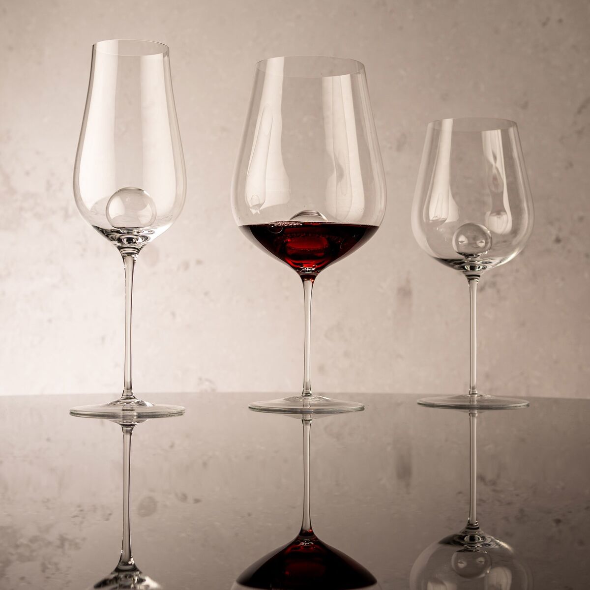 Air Sense Bordeaux rødvinsglass 84 cl, 2-pakning