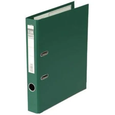 Elba 100022621 Ordner radoplast KL A4 50mm Schlitze Rückentasche, grün