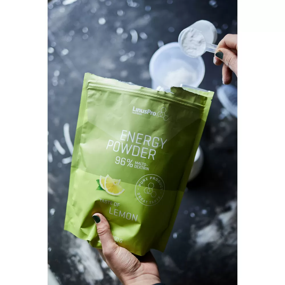 LinusPro Energy Powder Lemon - 600 g.