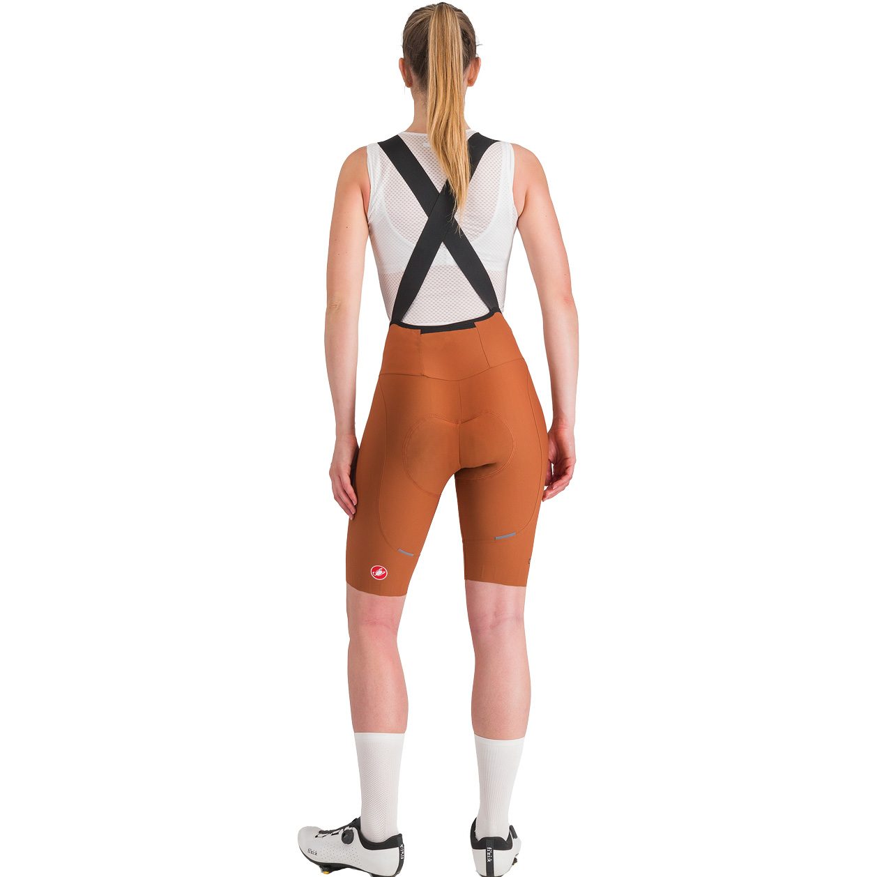 Castelli Espresso Trägerhose Damen mocha