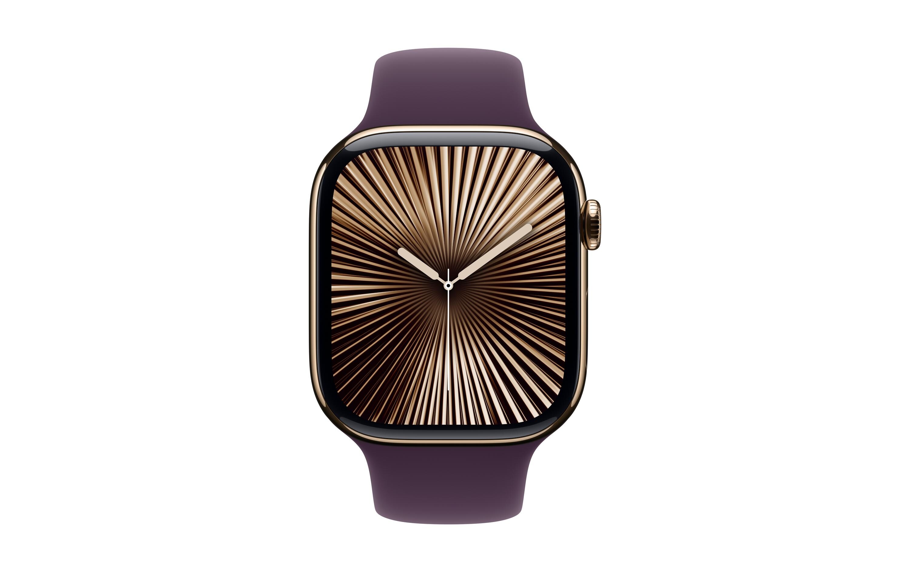 Sport Band 46 mm Pflaume S/MArmband zu Apple Watch 46 mm