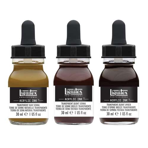 Liquitex® Ink Sets, 3 x 30 ml