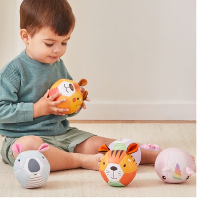 Barbo Toys Kanin Myk Ball med Ører