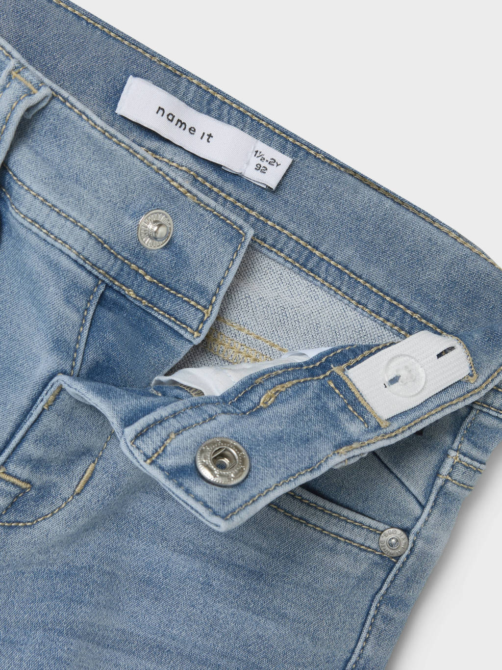 NAME IT slim fit jeans NMMTHEO DNMTHAYER light blue