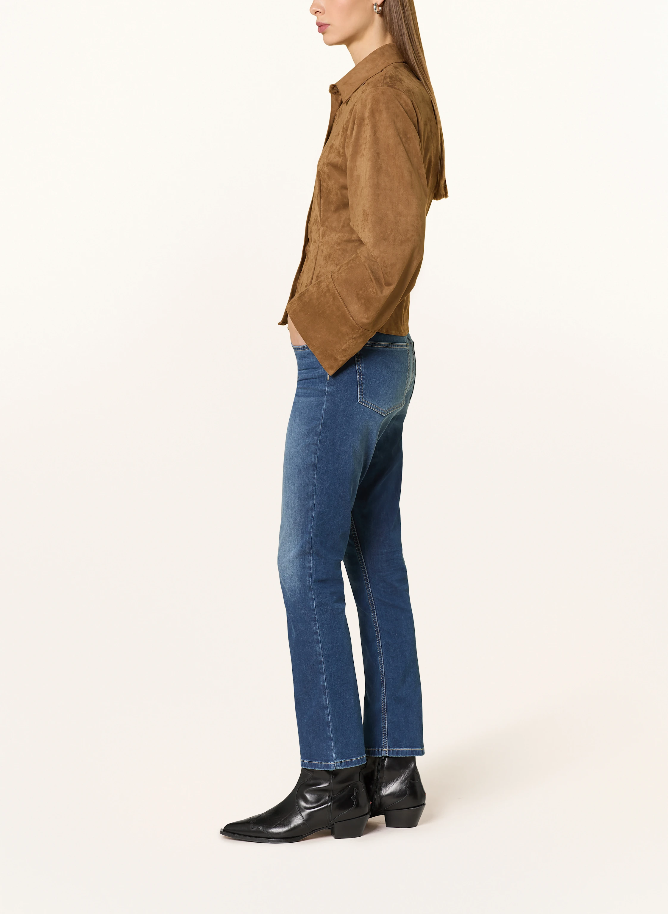 OPUS PANTS Flared Jeans ENJA GENTLE