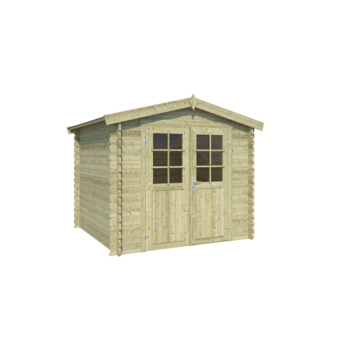 Tuinhuis Indy vurenhout geïmpregneerd 230 x 230 cm