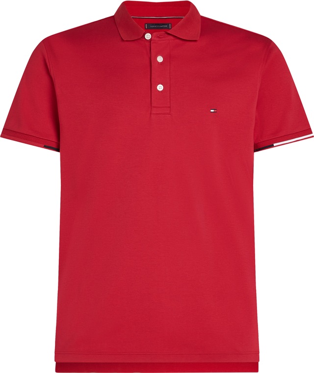 Tommy Hilfiger Big & Tall Poloshirt »BT-INTERLOCK FLAGCUFF SLIM FIT-B«, Grosse Grössen