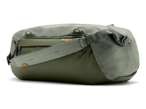 Peak Design Travel - Køjesæk - 50 L - 600D nylon løsningsfarvet, 900D stof, glasforstærket nylon, anodiseret aluminiumslegering, ultrahøj molekulærvægt polyetylenstof, Hypalon - salvie